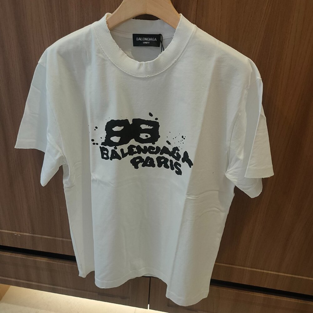 Balenciaga Graffiti-Style T-Shirt